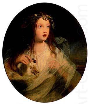 James Sant Ophelia oil painting picture